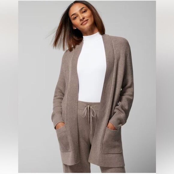 Soma Open-Front Cardigan Large Black New‎ With Tags - Picture 1 of 6